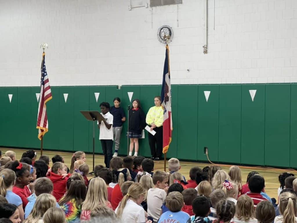 Student assembly.