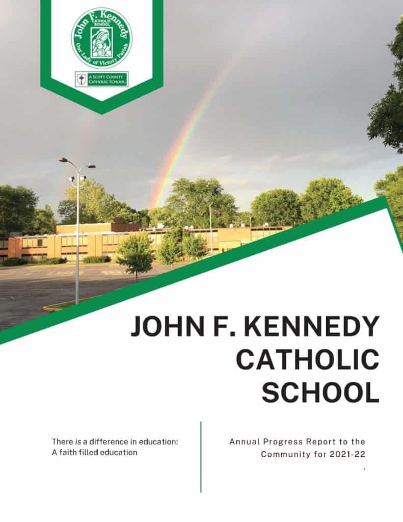 JFK Annual Report 2021–2022 cover.